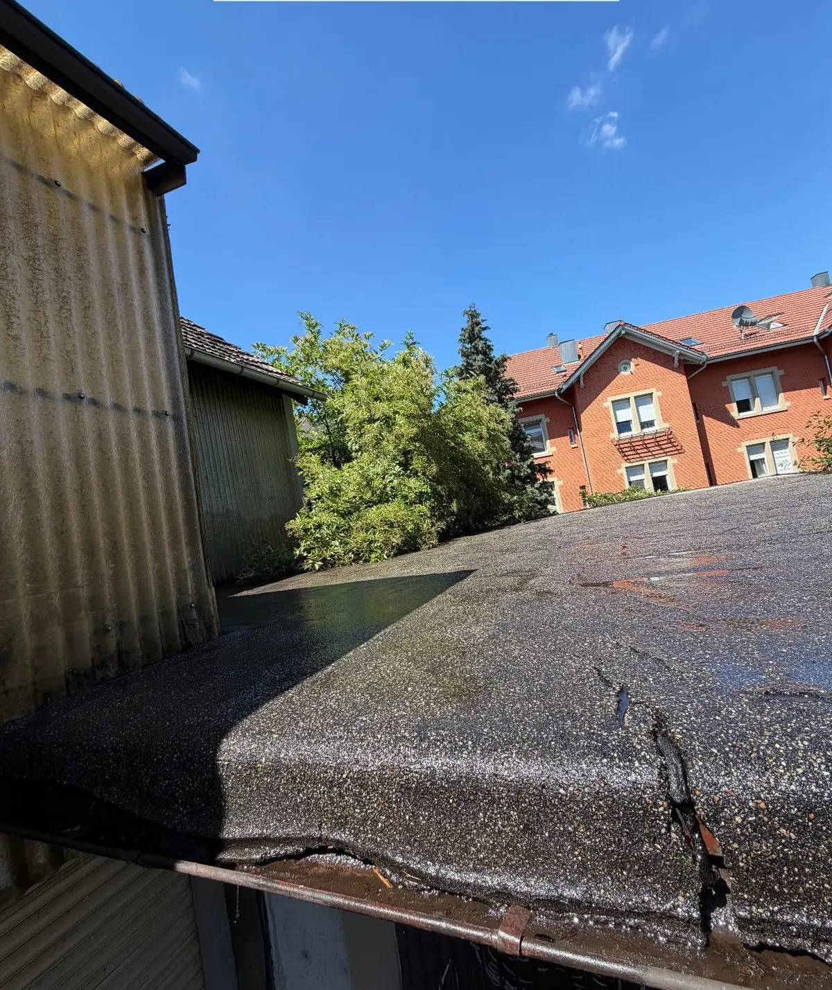 Dachfläche nachher
